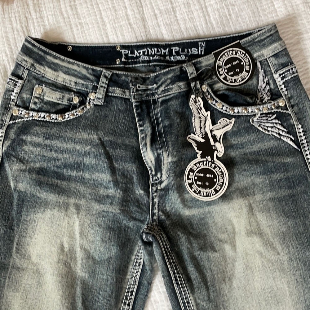 Platinum Plush Jeans